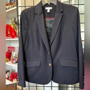 EUC vintage Charter Club navy blazer size 10 women